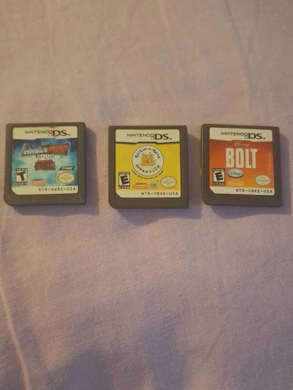 Nintendo DS Game Lot Bundle - 10 games Guitar Hero, Bolt, Transformers (Tested)